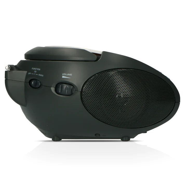 Lenco SCD-24 portable stereo FM radio with CD player White Lenco SCD-24 portable stereo FM radio with CD player White