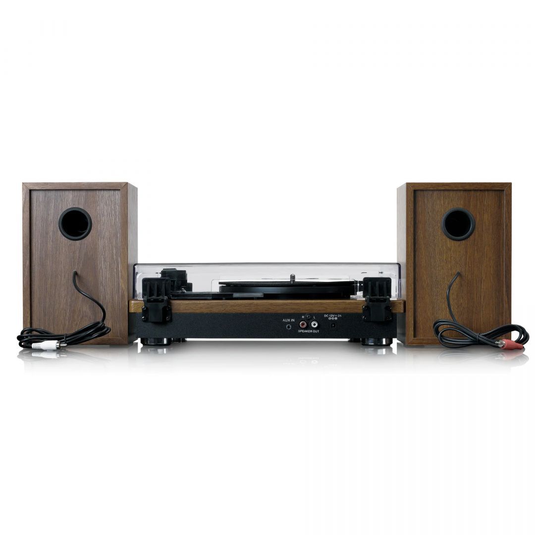Lenco LS-100WD Lemezlejátszó hangszóróval Wood Lenco LS-100WD Lemezlejátszó hangszóróval Wood