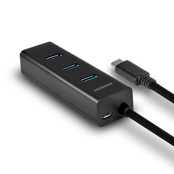 AXAGON HUE-S2C USB-C 3.1 Charging Hub Black AXAGON HUE-S2C USB-C 3.1 Charging Hub Black