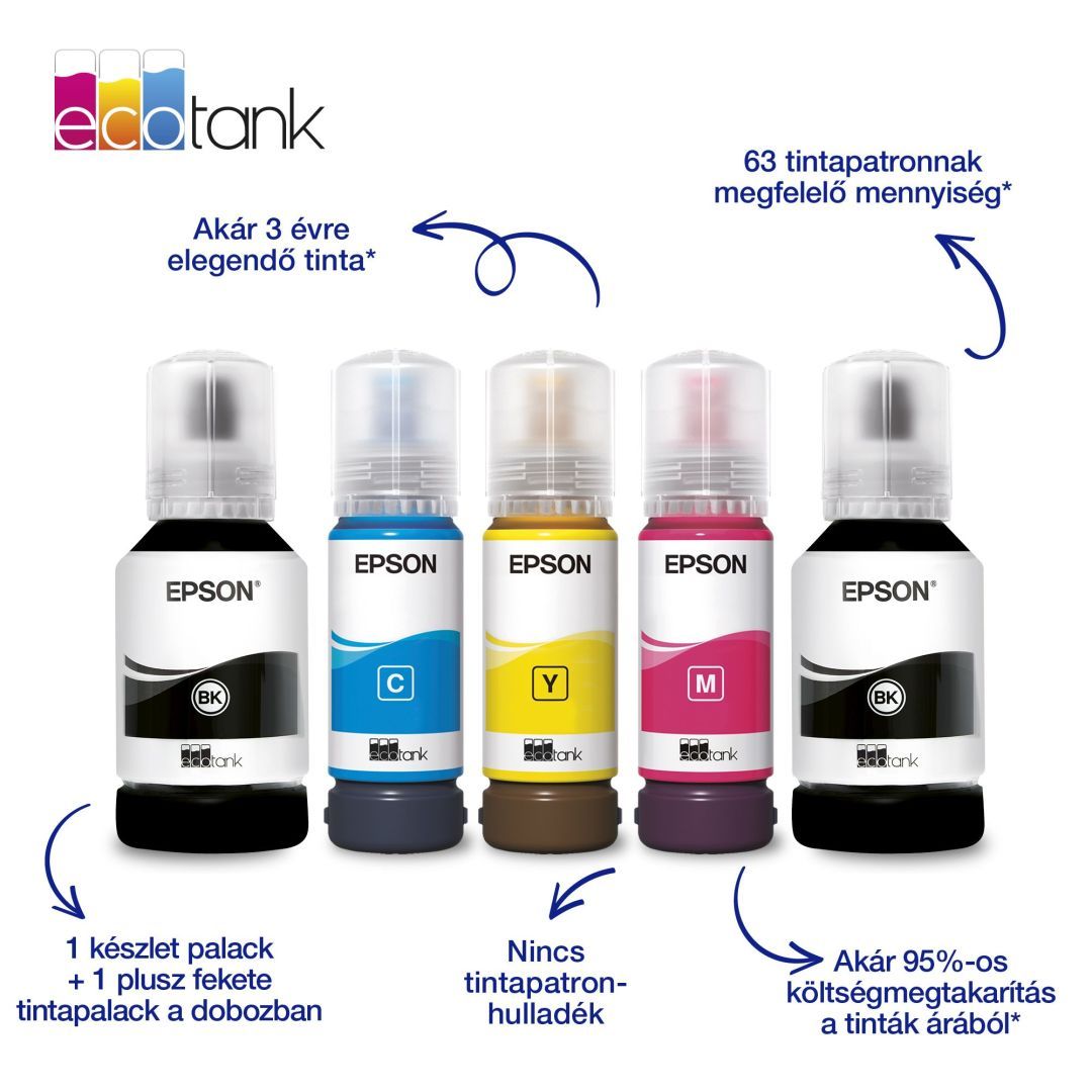 Epson EcoTank L6360 Tintasugaras Nyomtató/Másoló/Scanner Epson EcoTank L6360 Tintasugaras Nyomtató/Másoló/Scanner