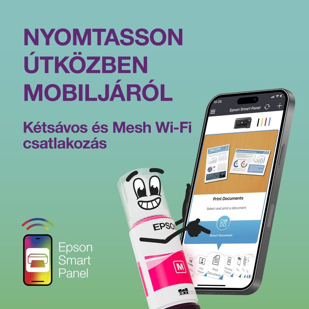 Epson EcoTank L4366 Tintasugaras Nyomtató/Másoló/Scanner Epson EcoTank L4366 Tintasugaras Nyomtató/Másoló/Scanner