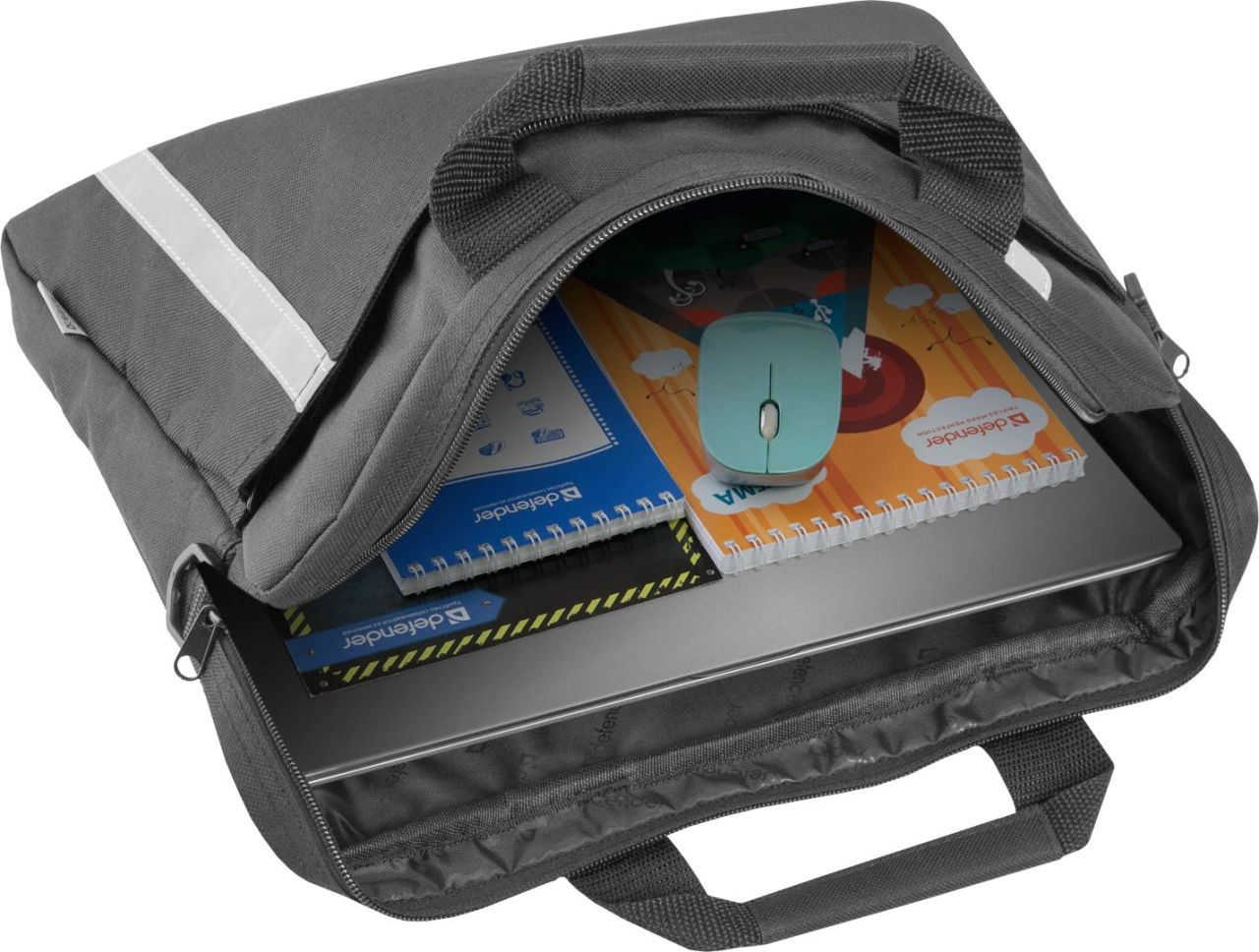 Defender Shiny Laptop bag 16" Black Defender Shiny Laptop bag 16" Black