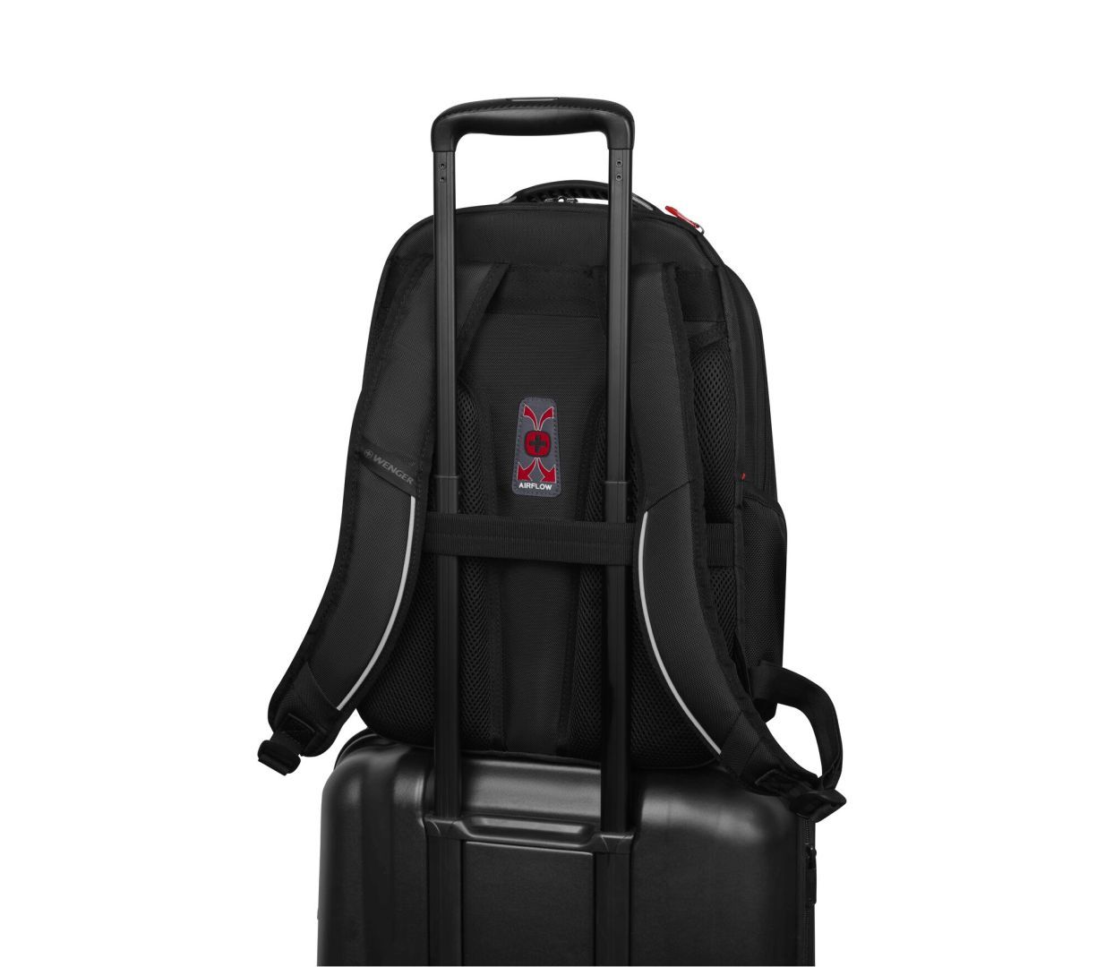 Wenger Altair 15,6" Laptop Backpack with Tablet Pocket Black Wenger Altair 15,6" Laptop Backpack with Tablet Pocket Black