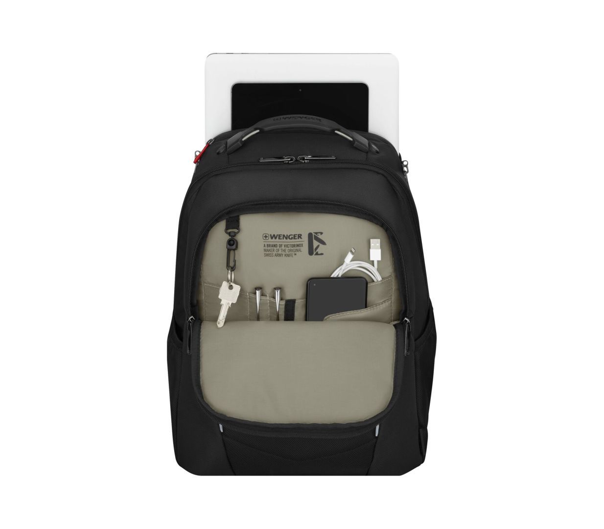 Wenger Altair 15,6" Laptop Backpack with Tablet Pocket Black Wenger Altair 15,6" Laptop Backpack with Tablet Pocket Black