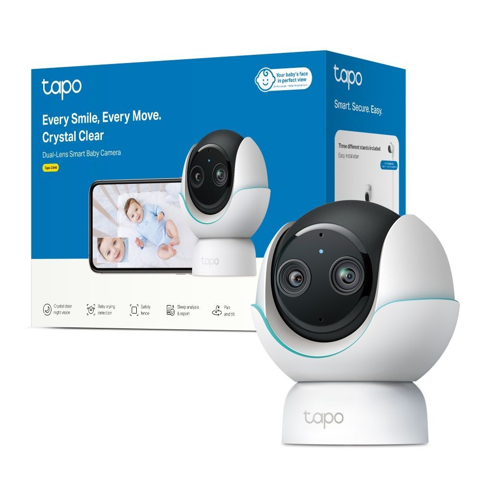 TP-Link Tapo C840 Pan/Tilt Smart AI Baby Monitor TP-Link Tapo C840 Pan/Tilt Smart AI Baby Monitor