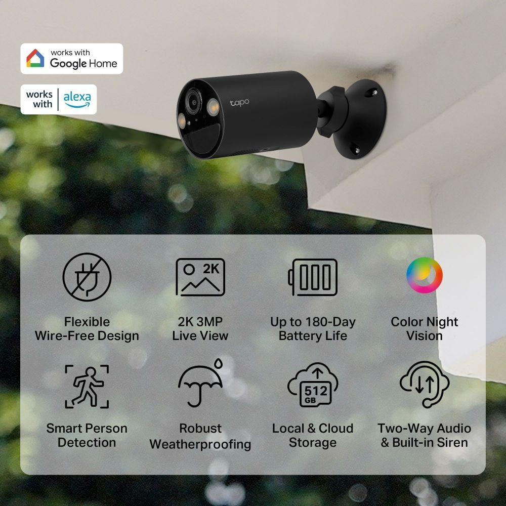 TP-Link Tapo C411 Battery-Powered Outdoor Security Camera