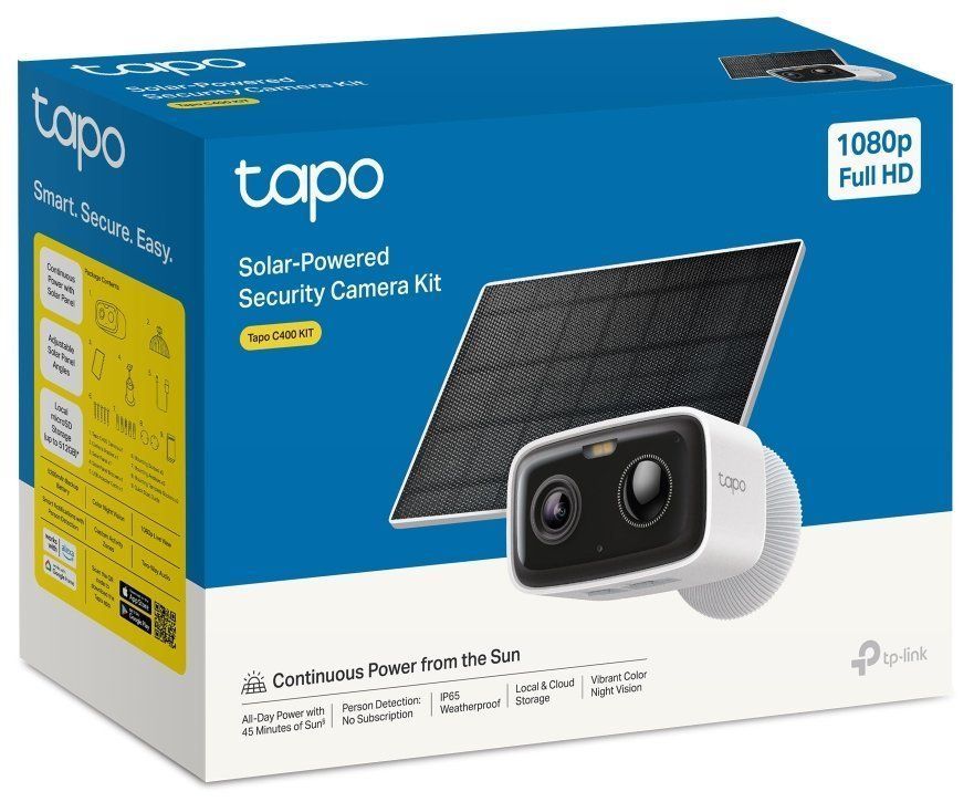 TP-Link Tapo C400 Kit Solar-Powered Security Camera Kit