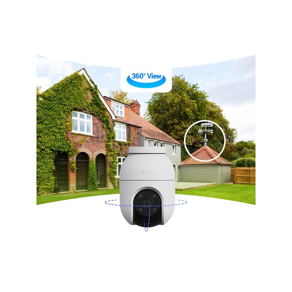 Ezviz HB8 Battery-Powered Pan & Tilt Wi-Fi Camera + Solar panel Ezviz HB8 Battery-Powered Pan & Tilt Wi-Fi Camera + Solar panel