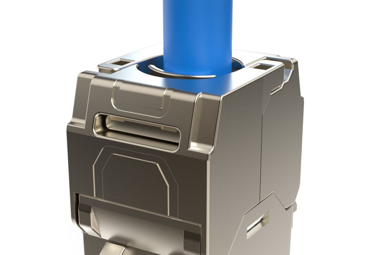 Digitus CAT 6A Keystone Jack, shielded,Re-embedded 24pc Digitus CAT 6A Keystone Jack, shielded,Re-embedded 24pc