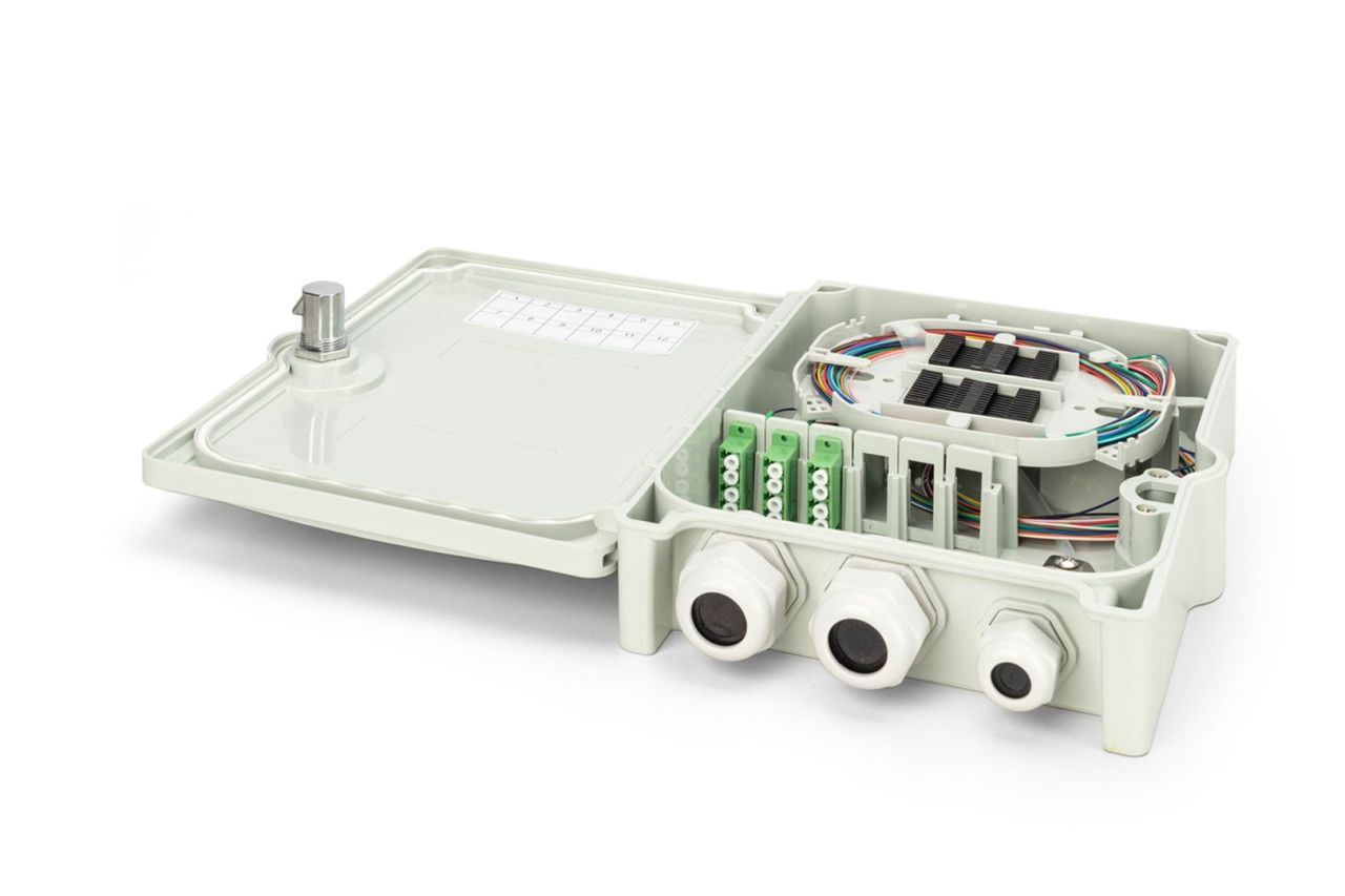 Digitus DN-968913-LCA FTTH/FTTB Distribution box Grey Digitus DN-968913-LCA FTTH/FTTB Distribution box Grey