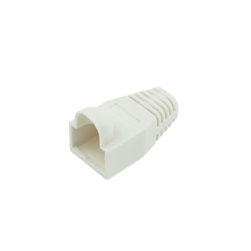 ACT RJ45 boot for 6.5 mm cable 25db White ACT RJ45 boot for 6.5 mm cable 25db White