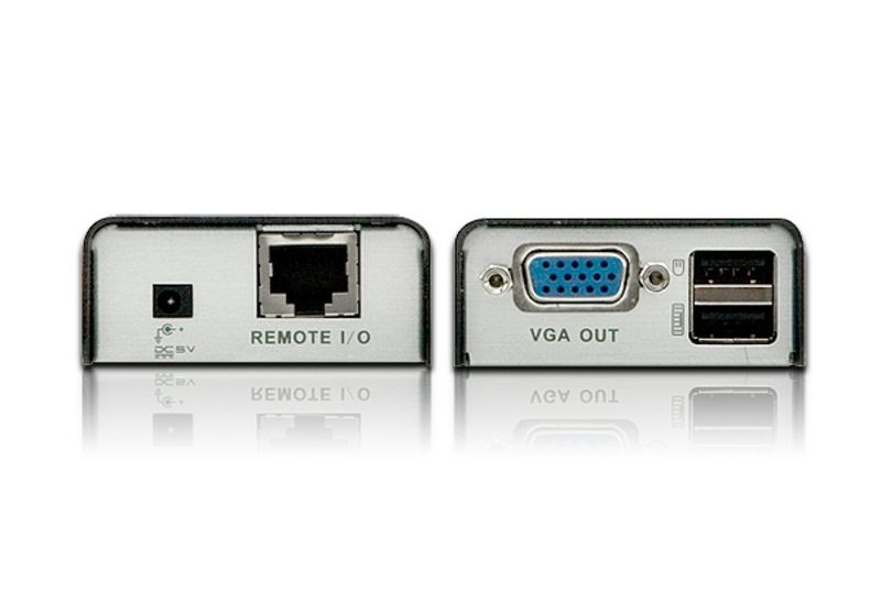 ATEN Console mini extender USB+VGA Cat5e kábelen 100 ATEN Console mini extender USB+VGA Cat5e kábelen 100