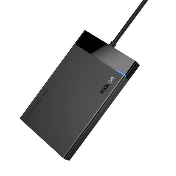 UGREEN External Hard Drive Enclosure for 2,5" SATA Black UGREEN External Hard Drive Enclosure for 2,5" SATA Black