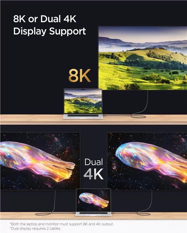 Spigen Essential USB C to USB C 240W Cable 1,2m Black Spigen Essential USB C to USB C 240W Cable 1,2m Black