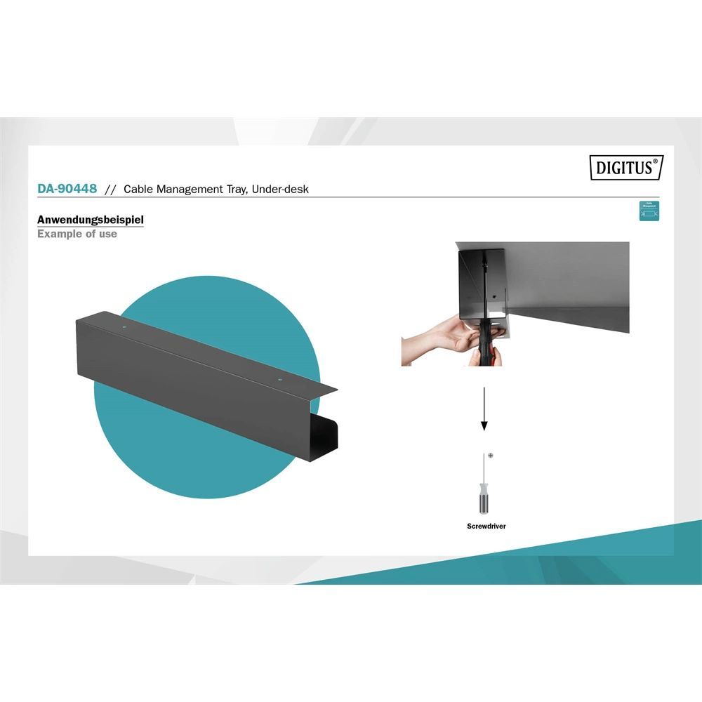 Digitus DA-90448 Cable Managment Channel Digitus DA-90448 Cable Managment Channel
