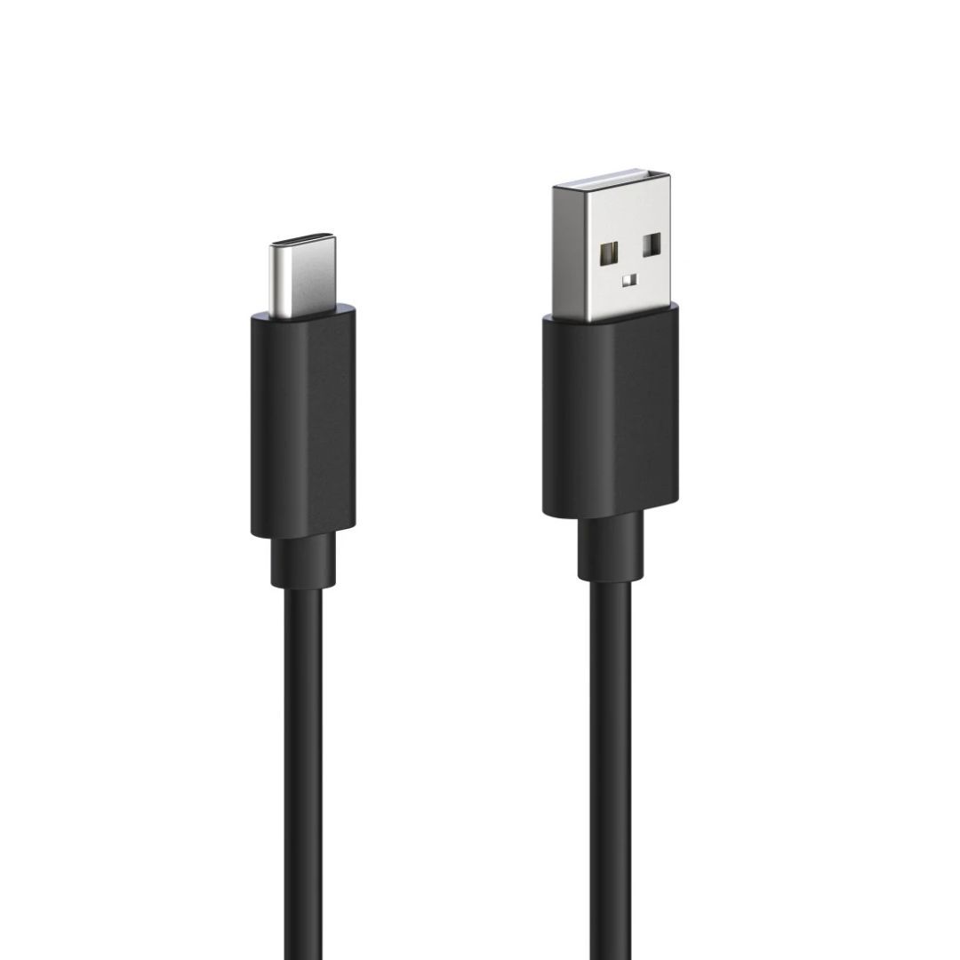 Hama USB-A to USB-C 60W Cable 1,2m Black Hama USB-A to USB-C 60W Cable 1,2m Black