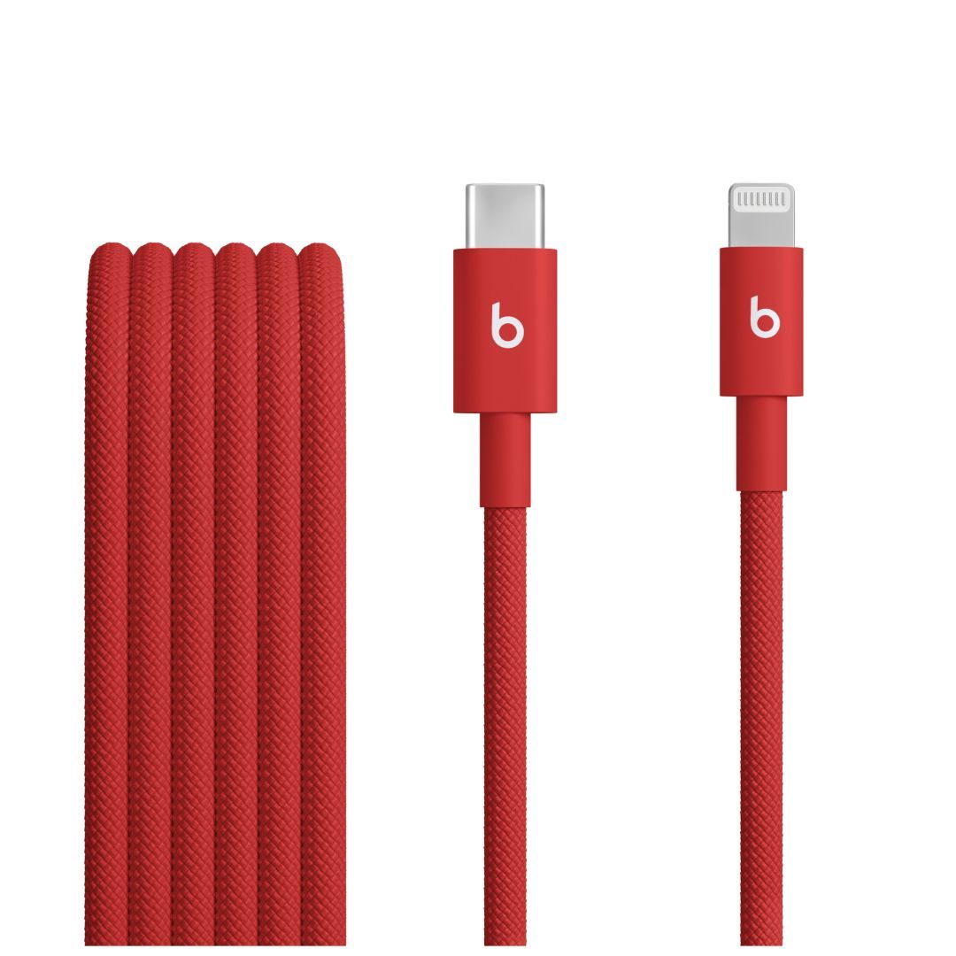 Apple Beats USB-C to Lightning Woven Cable 1,5m Rapid Red