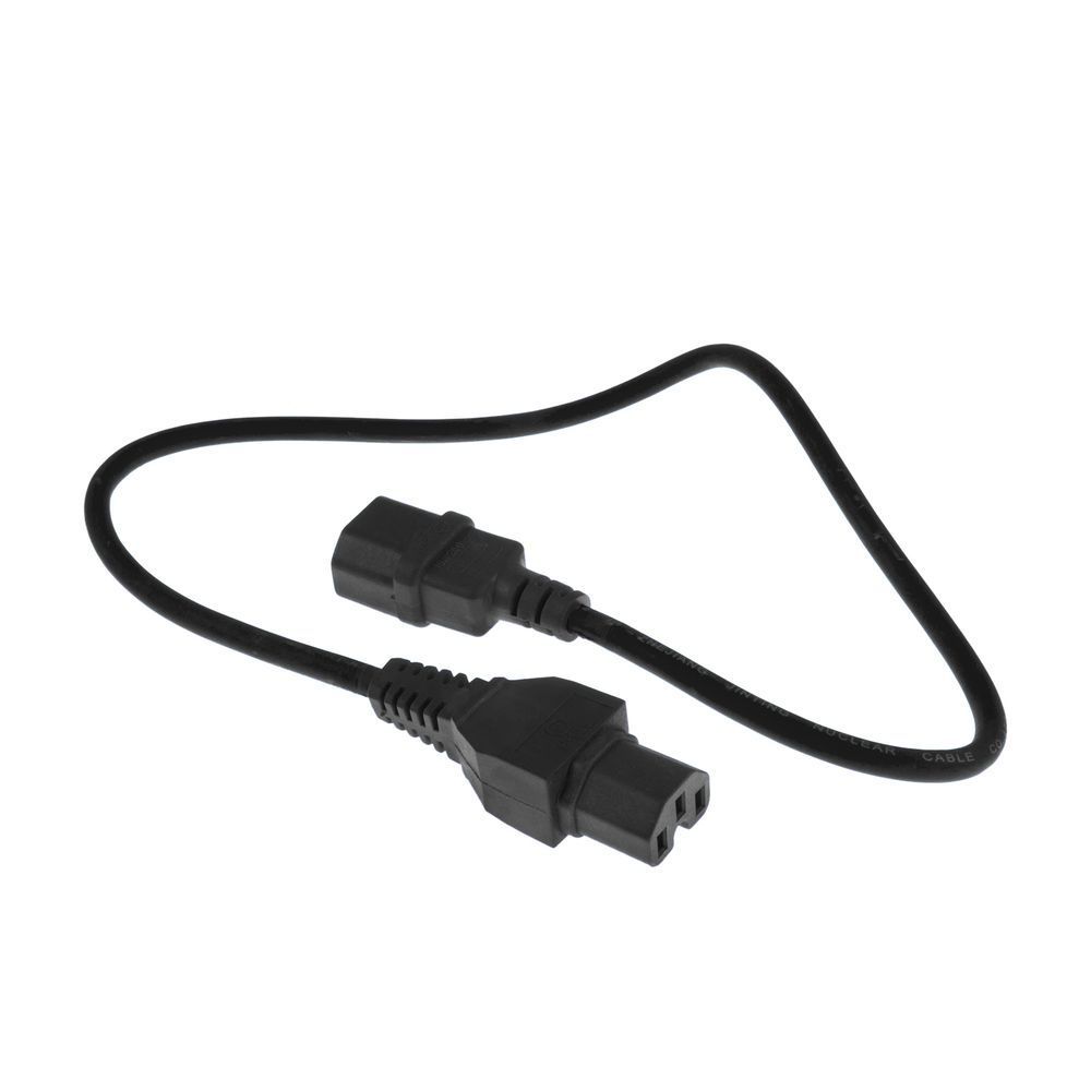 ACT Powercord C14 - C15 0,6m Black ACT Powercord C14 - C15 0,6m Black