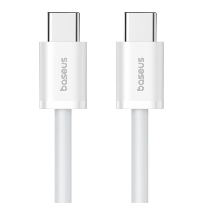 Baseus Superior USB C to USB C 30W data cable 2m White Baseus Superior USB C to USB C 30W data cable 2m White