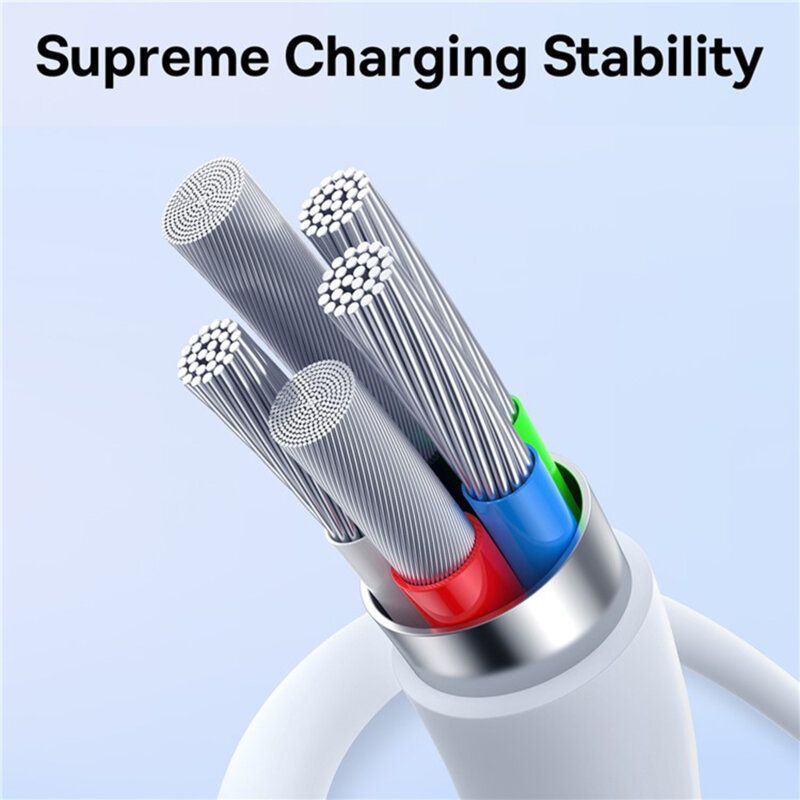 Baseus Superior USB C to USB C 30W data cable 2m White Baseus Superior USB C to USB C 30W data cable 2m White