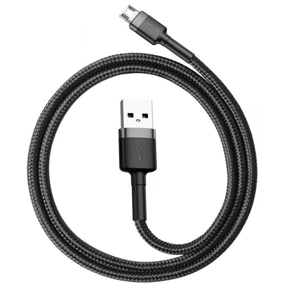 Baseus Cafule USB-Micro USB Cable 0,5m Black/Silver Baseus Cafule USB-Micro USB Cable 0,5m Black/Silver