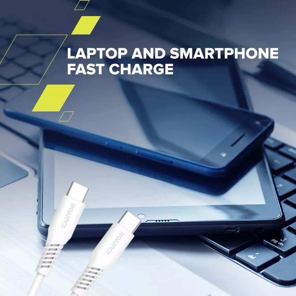 Canyon CC60SC C-C 60W cable 2m Black