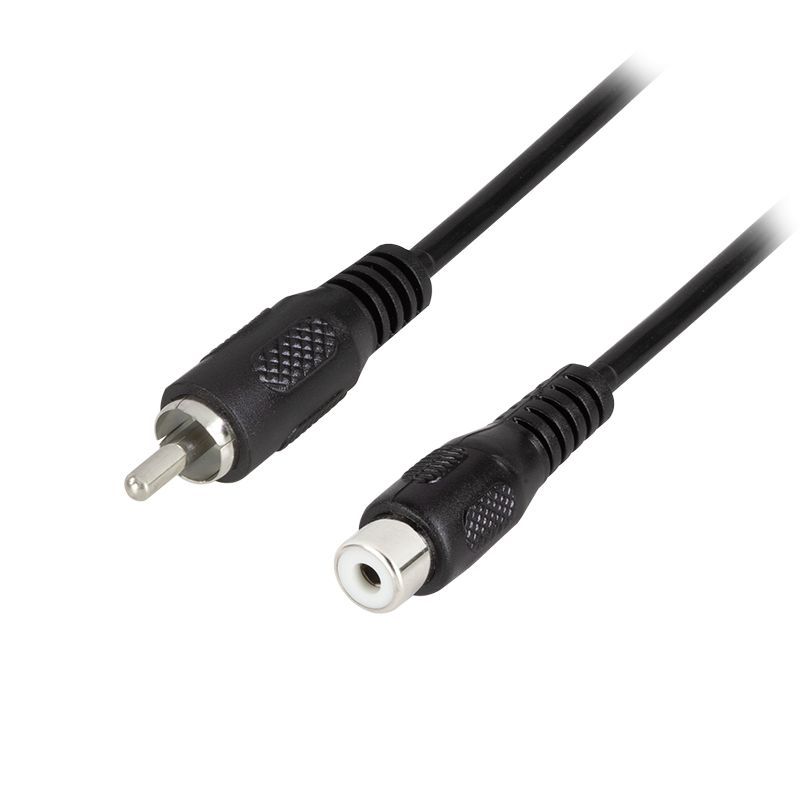 Logilink Audio cable RCA/M to RCA/M 10m Black Logilink Audio cable RCA/M to RCA/M 10m Black