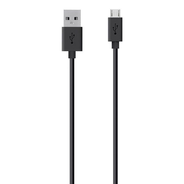 Belkin USB-A to microUSB male/male cable 2m Black Belkin USB-A to microUSB male/male cable 2m Black