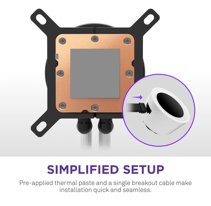 NZXT Kraken Plus 360 RGB White NZXT Kraken Plus 360 RGB White