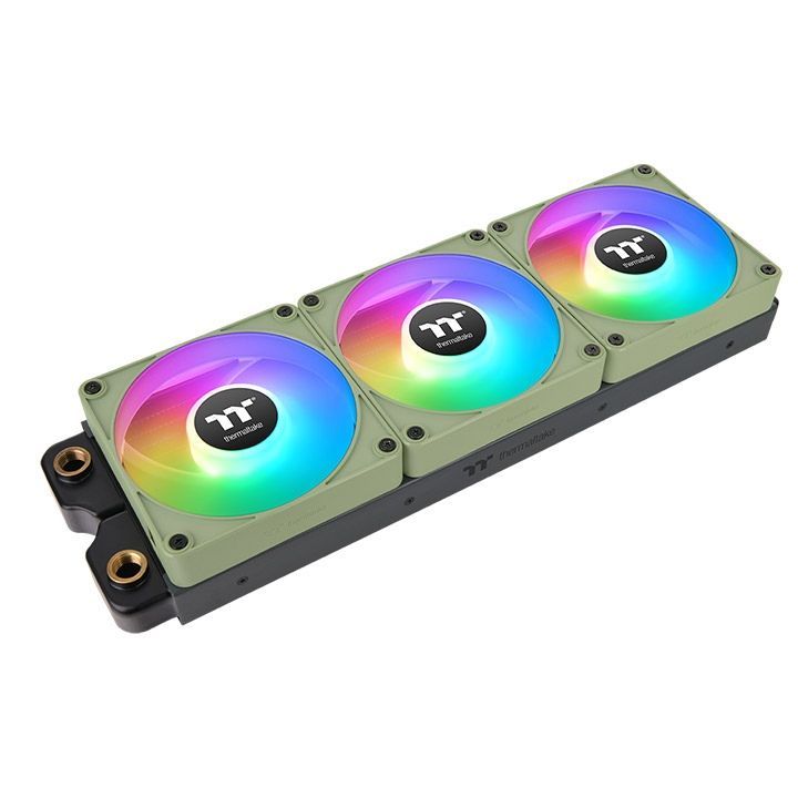 Thermaltake CT140 EX ARGB Sync PC Cooling Fan Matcha Green (3-Fan Pack)