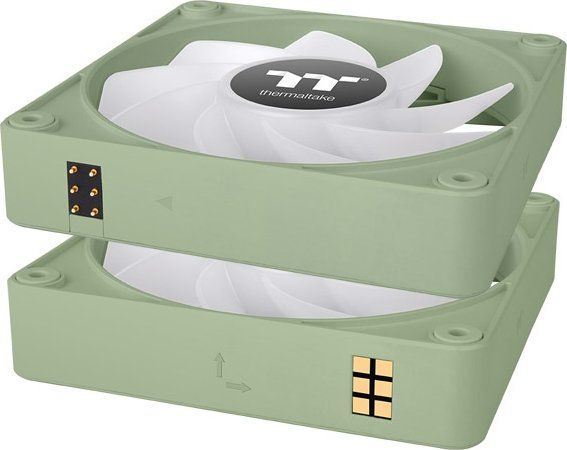 Thermaltake CT120 EX ARGB Sync PC Cooling Fan Matcha Green (3-Fan Pack)