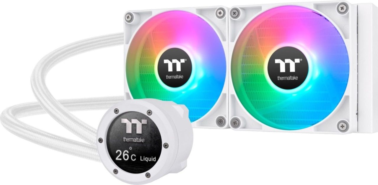 Thermaltake TH240 V2 Ultra ARGB Sync All In One Liquid Cooler Snow Edition Thermaltake TH240 V2 Ultra ARGB Sync All In One Liquid Cooler Snow Edition
