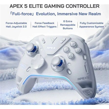 Flydigi Apex 5 Wireless Bluetooth Gamepad Grey