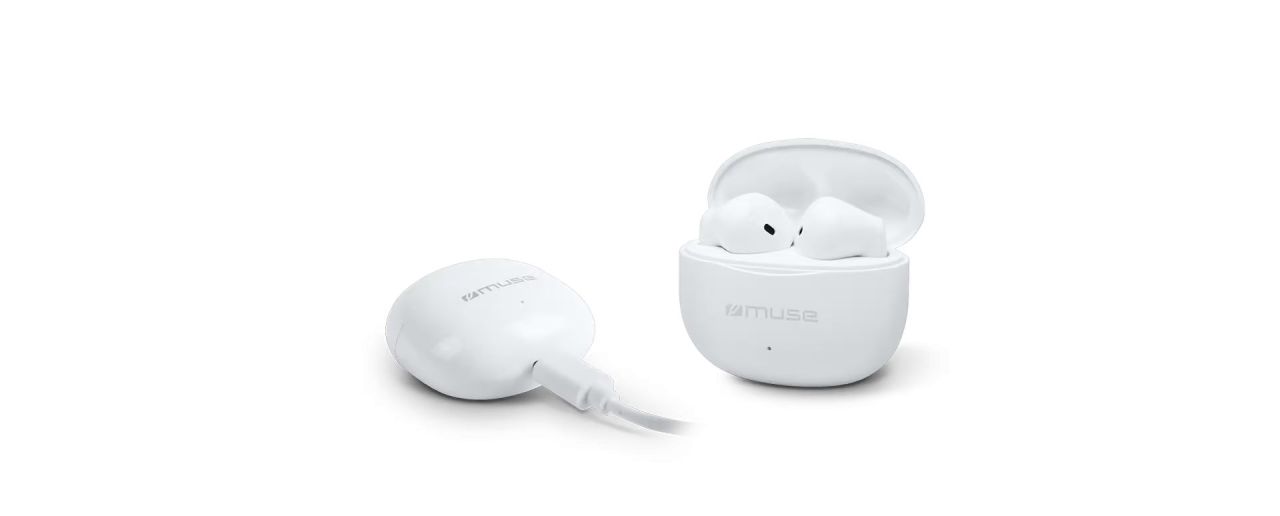 Muse M-270 TWS Bluetooth Headset White Muse M-270 TWS Bluetooth Headset White