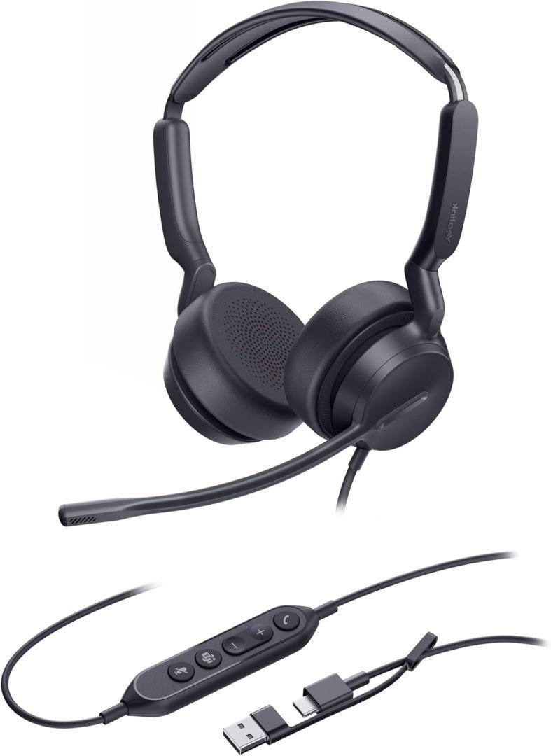 Yealink UH42 Dual UC USB-C/A Headset Black