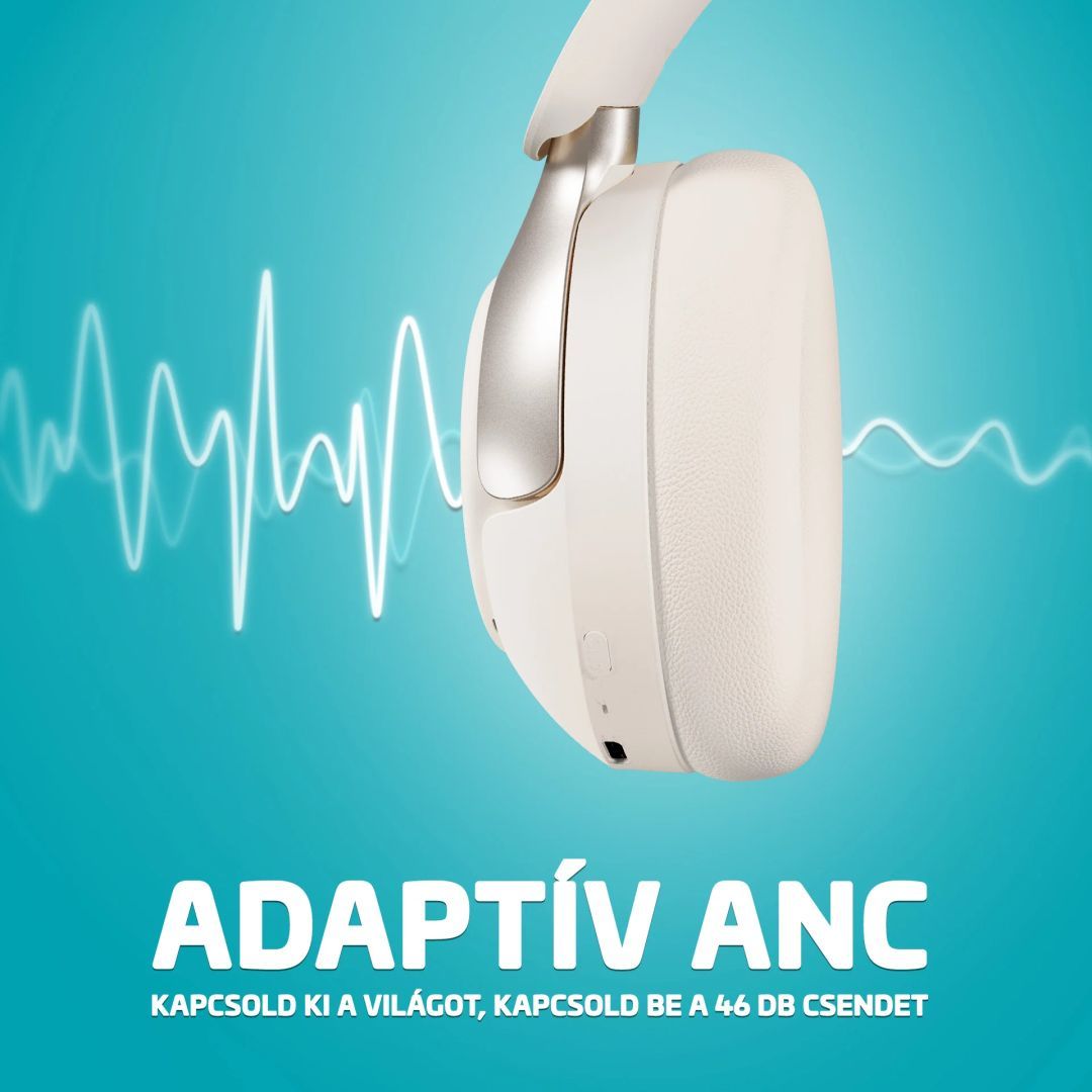 Lamax HighComfort2 ANC Bluetooth Headset White Lamax HighComfort2 ANC Bluetooth Headset White