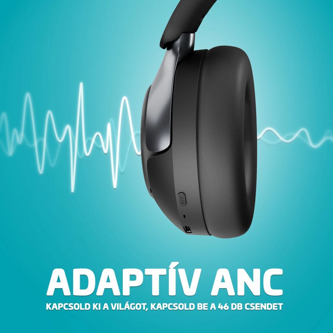 Lamax HighComfort2 ANC Bluetooth Headset Black Lamax HighComfort2 ANC Bluetooth Headset Black