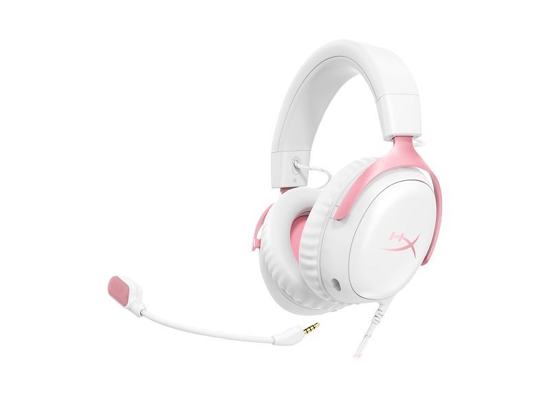 HP HyperX Cloud III Gaming Headset White/Pink HP HyperX Cloud III Gaming Headset White/Pink