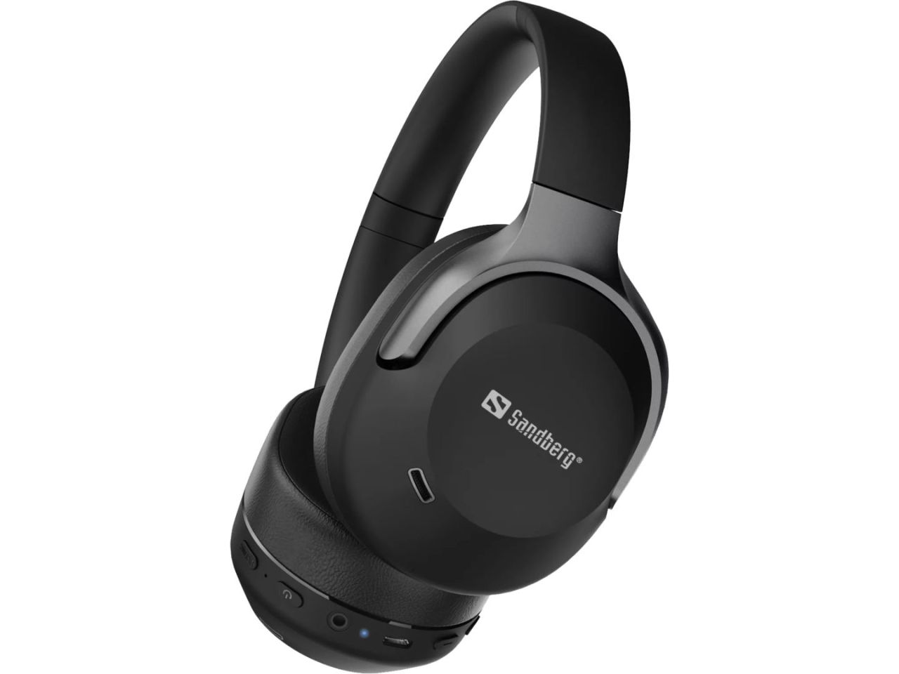 Sandberg Travel ANC+ENC Bluetooth Headset Black Sandberg Travel ANC+ENC Bluetooth Headset Black