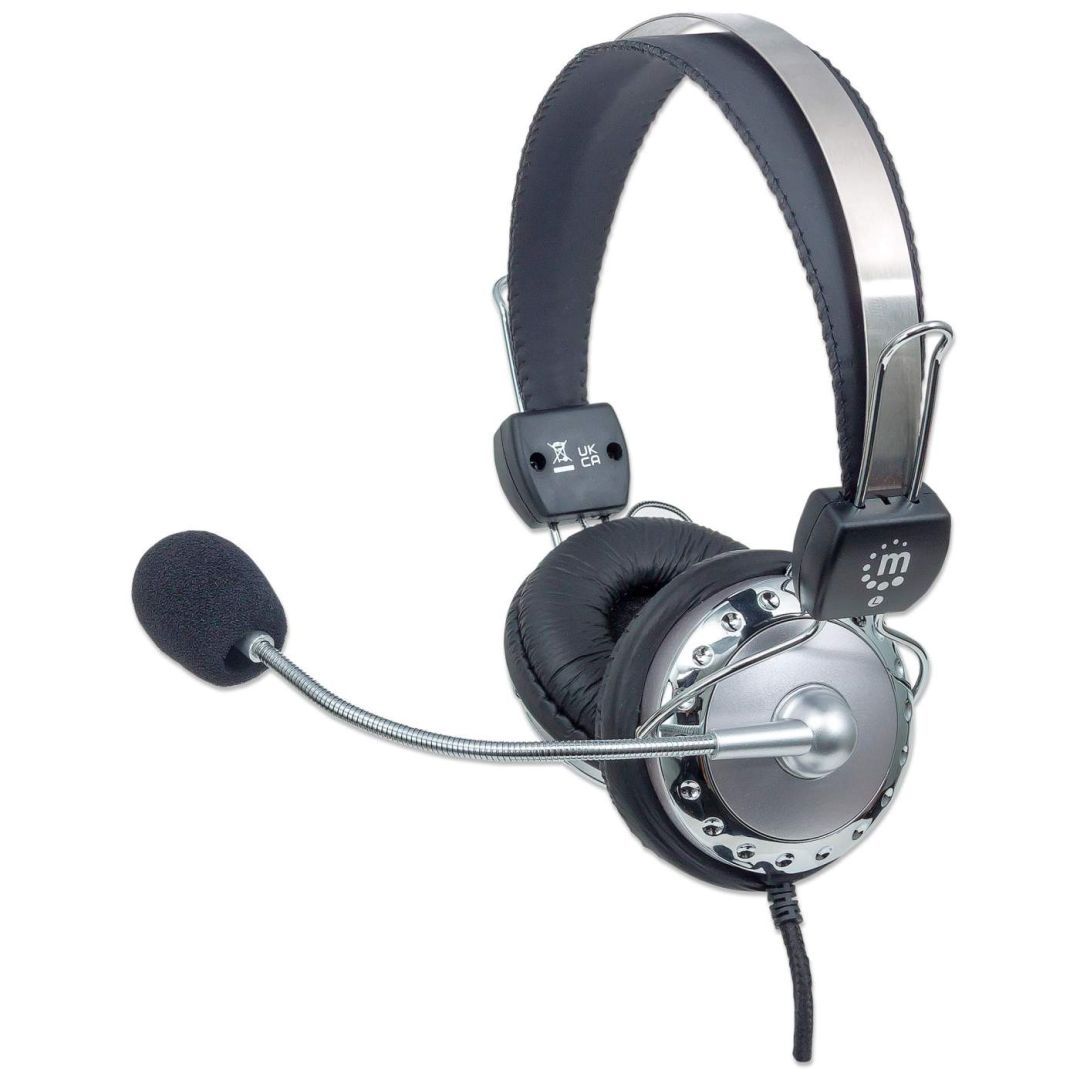 Manhattan Stereo Headset Black Manhattan Stereo Headset Black