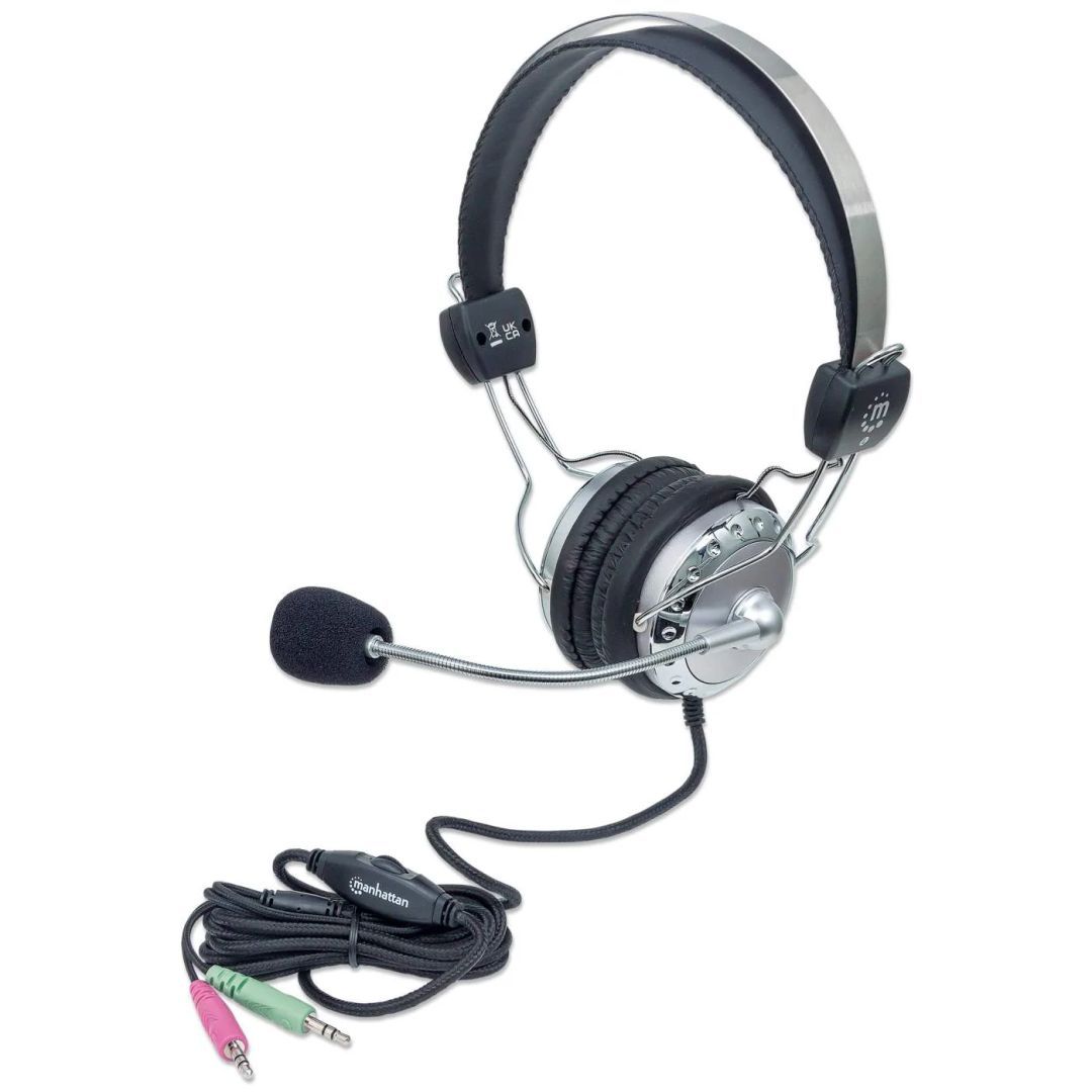 Manhattan Stereo Headset Black Manhattan Stereo Headset Black