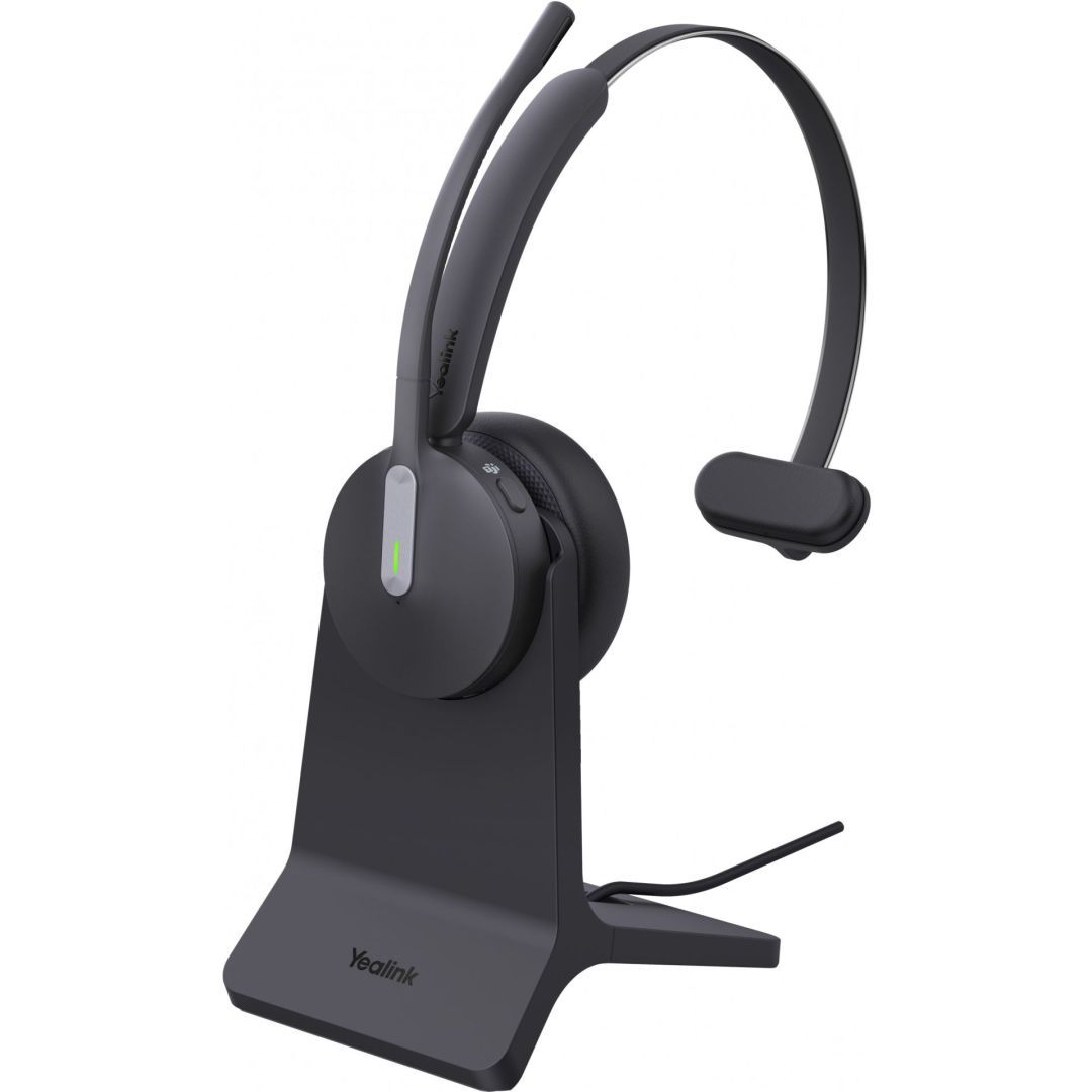 Yealink BH70 Mono Teams USB-C/A Bluetooth Headset with Stand Black Yealink BH70 Mono Teams USB-C/A Bluetooth Headset with Stand Black