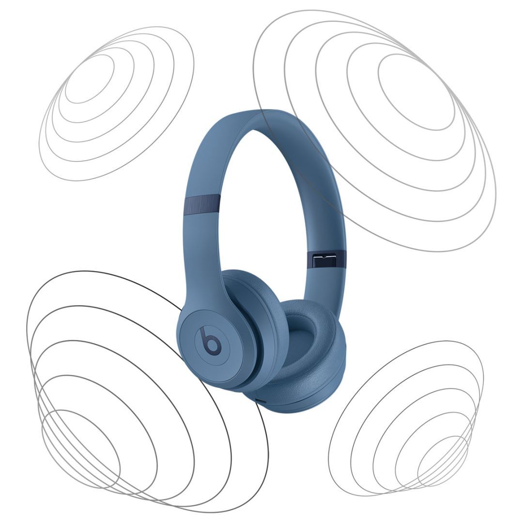 Apple Beats Solo4 Bluetooth Headset Slate Blue Apple Beats Solo4 Bluetooth Headset Slate Blue