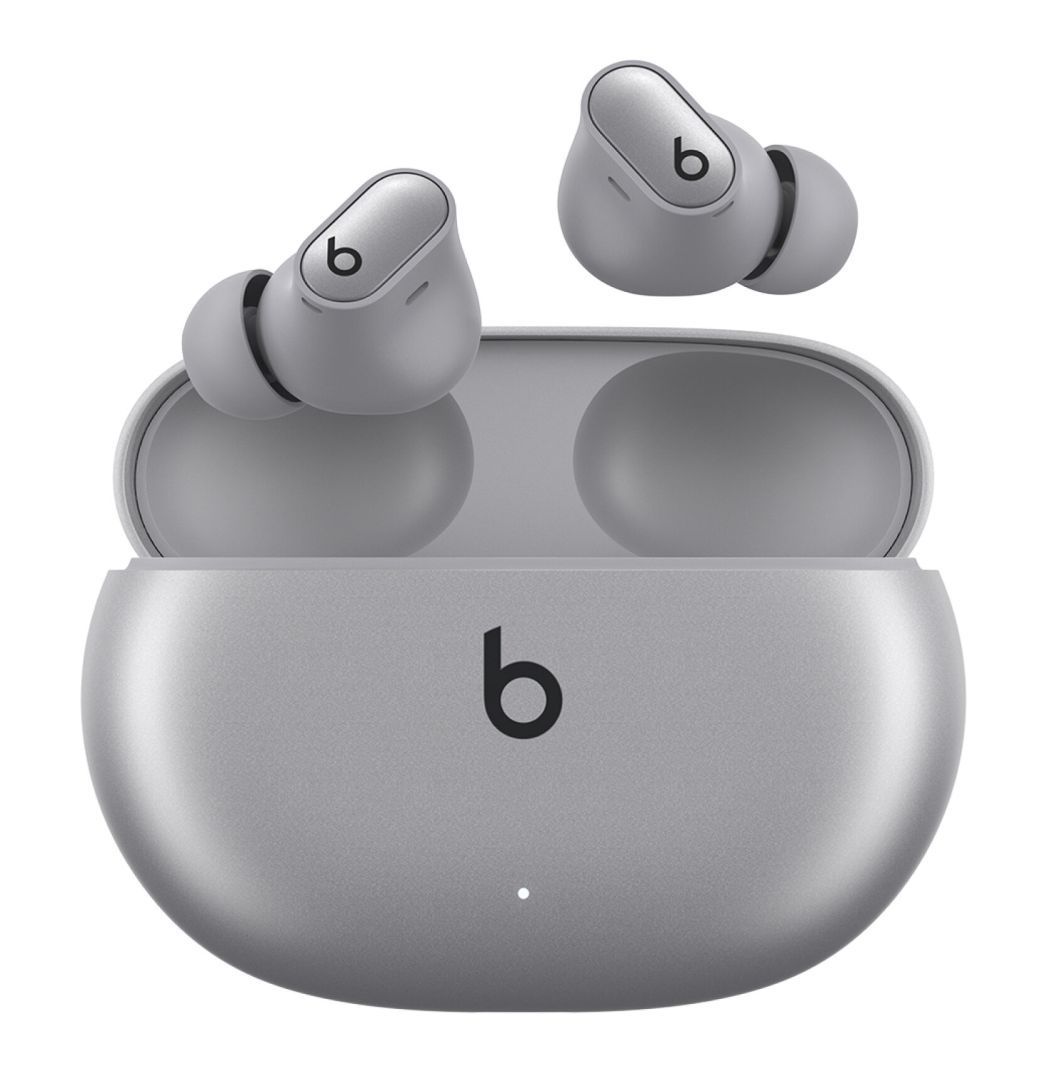 Apple Beats Studio Buds + True Wireless Noise Cancelling Bluetooth Headset Cosmic Silver Apple Beats Studio Buds + True Wireless Noise Cancelling Bluetooth Headset Cosmic Silver