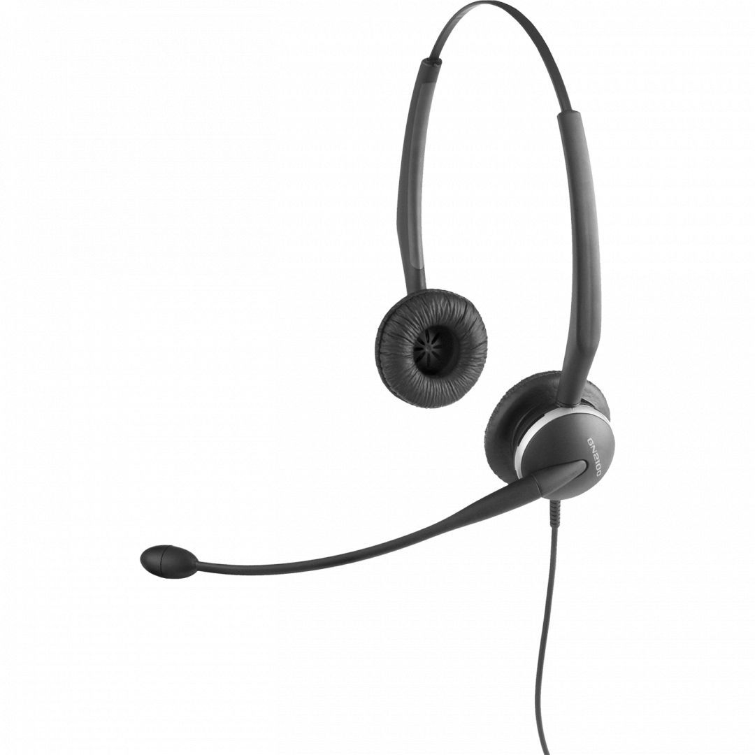 Jabra GN2100 Flex Boom Binaural Headset Black Jabra GN2100 Flex Boom Binaural Headset Black