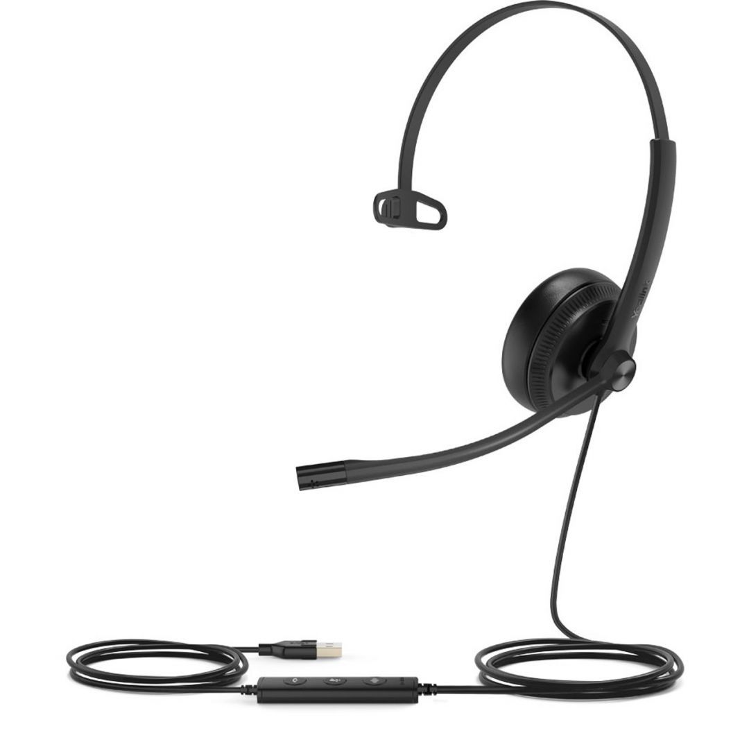 Yealink UH34 Mono MS Teams Headset Black Yealink UH34 Mono MS Teams Headset Black