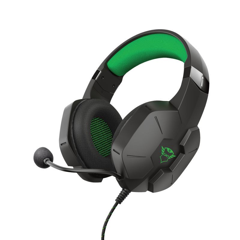 Trust GXT 323X Carus Gaming Headset Black/Green Trust GXT 323X Carus Gaming Headset Black/Green