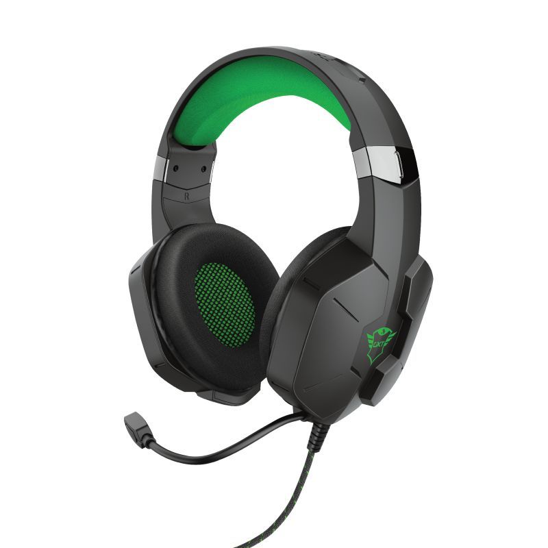 Trust GXT 323X Carus Gaming Headset Black/Green Trust GXT 323X Carus Gaming Headset Black/Green