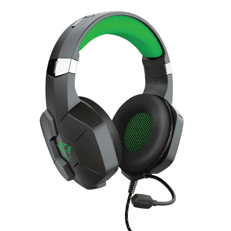Trust GXT 323X Carus Gaming Headset Black/Green Trust GXT 323X Carus Gaming Headset Black/Green