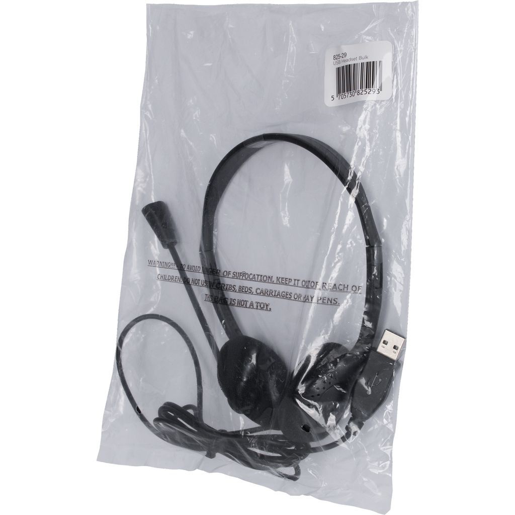 Sandberg USB Headset Black Sandberg USB Headset Black